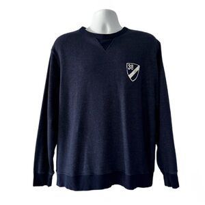 Daniel Cremieux Collection Crewneck Blue Sweater – Size XL